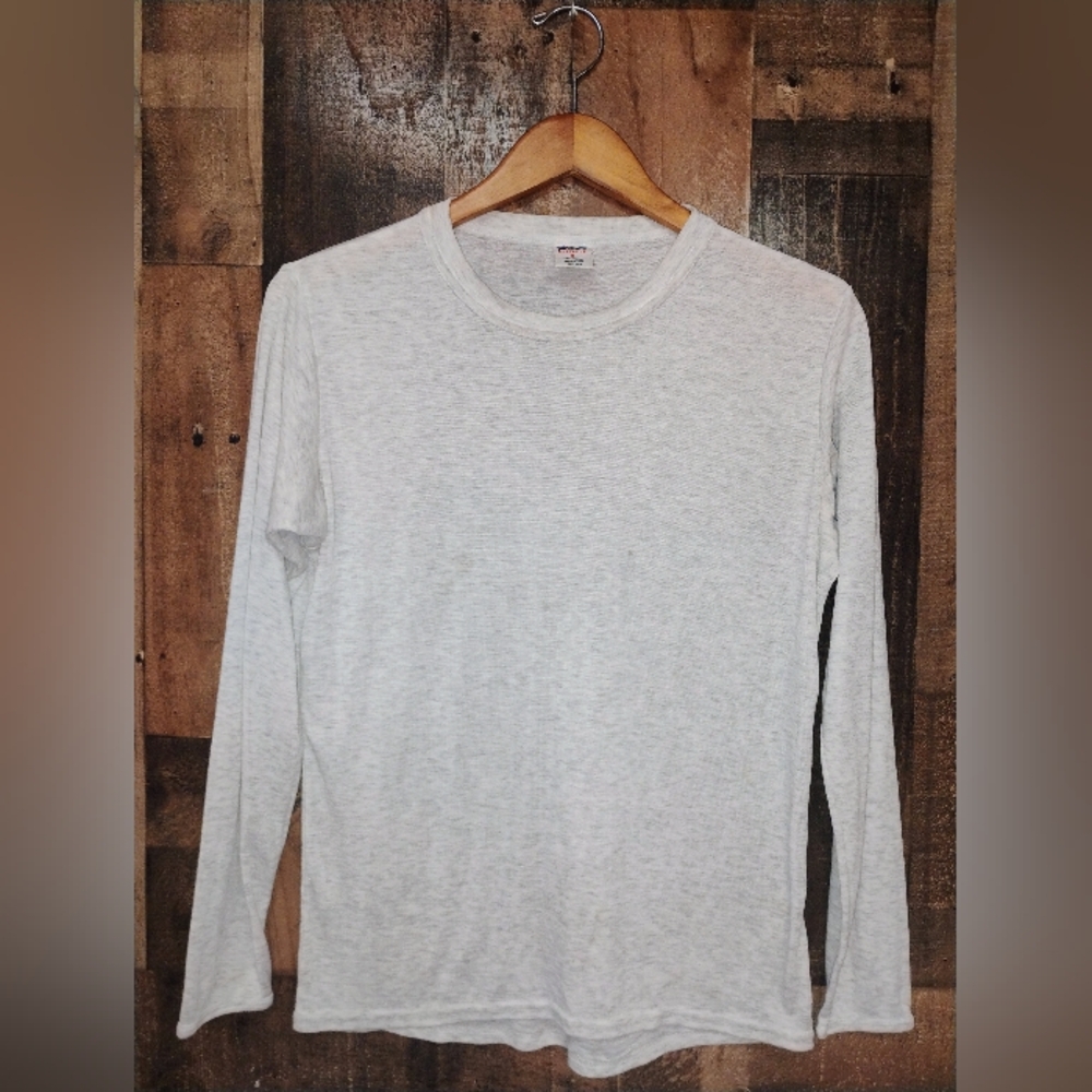 Patagonia Capilene Women’s Base Layer Shirt Gray Long Sleeve Size Small
